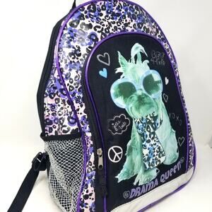Drama Queen Doggie Backpack Pre-owned Lightweight‎ Easy to Care School Bag